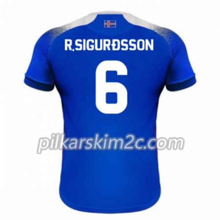 Koszulka Islandia R.Sigurdsson 6 Główna Mistrzostwa Świata 2018 - Koszulki Piłkarskie